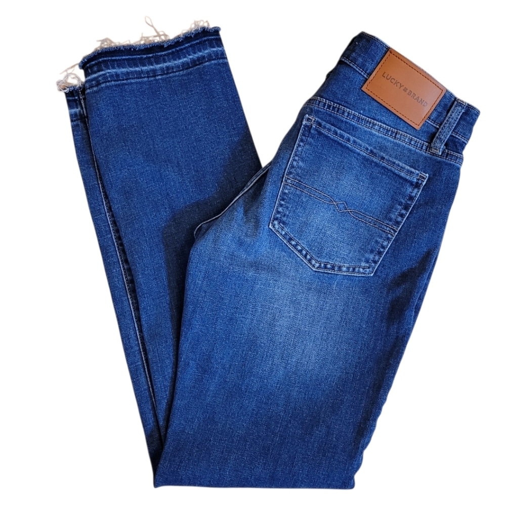 Lucky Brand Sweet Mid Rise Straight Denim Jeans Size 4
